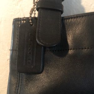 Vintage leather Coach bag